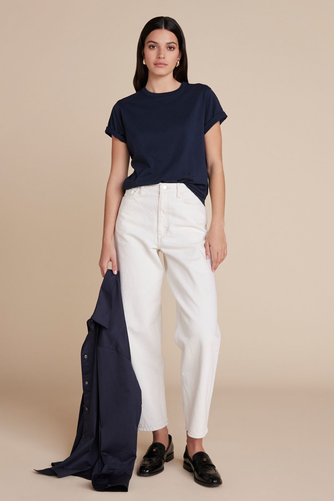 The Iconically Soft Perfect Tee In Navy #3
