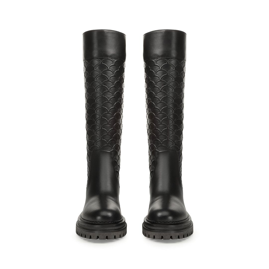sr Mermaid 3D Boots Black #4