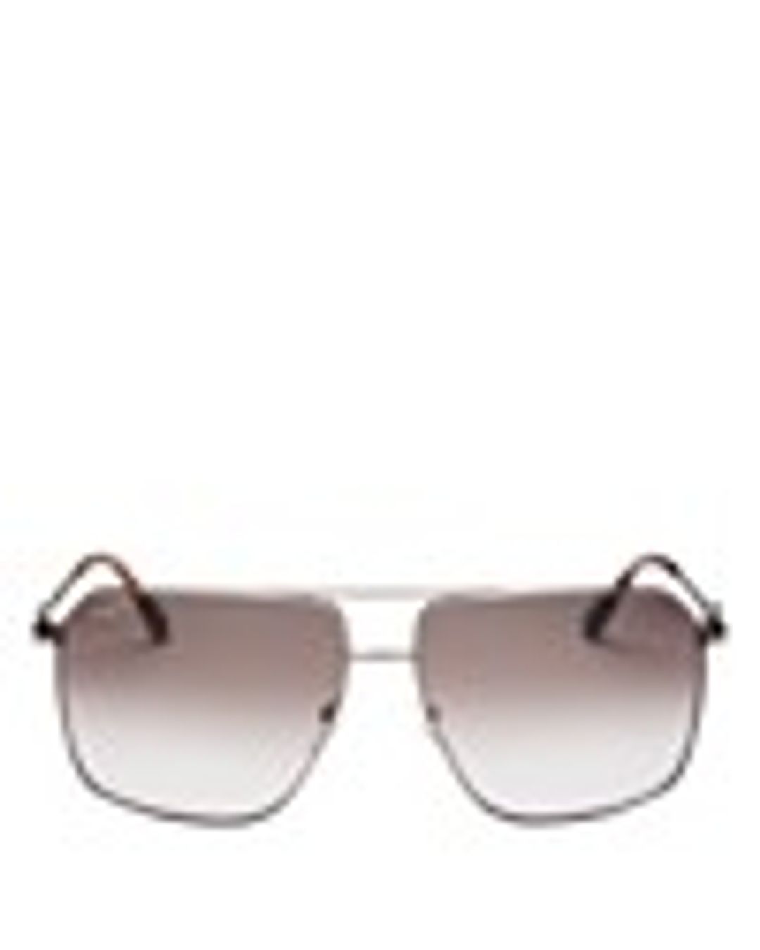 Men's Brow Bar Aviator Sunglasses