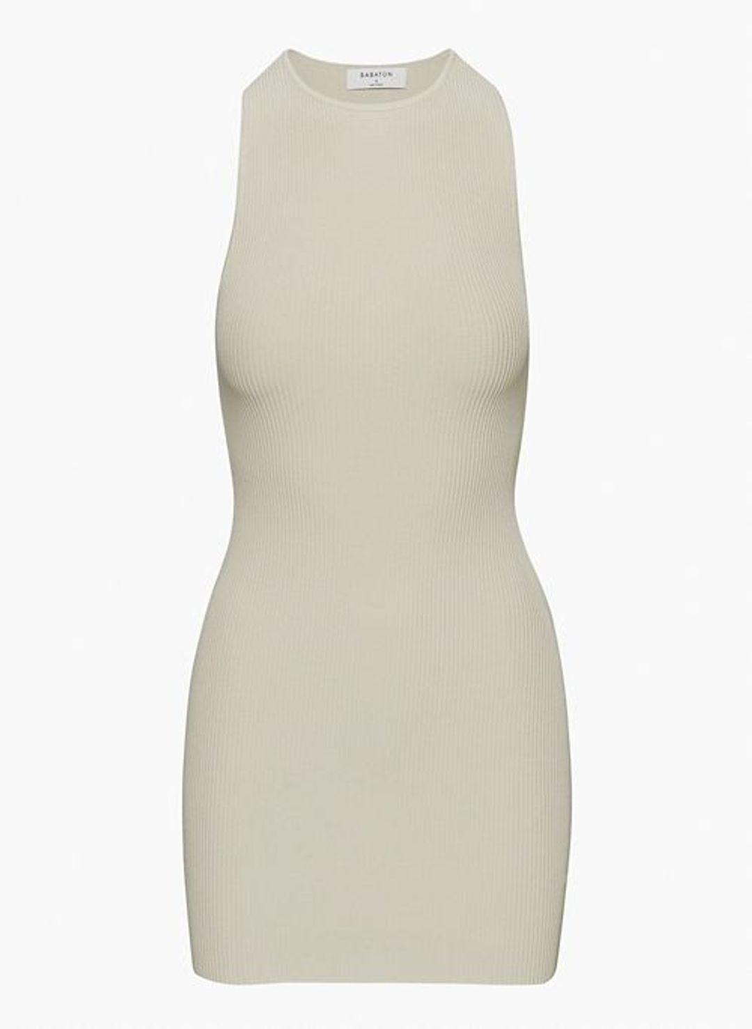 SCULPT KNIT RACER DRESS #2
