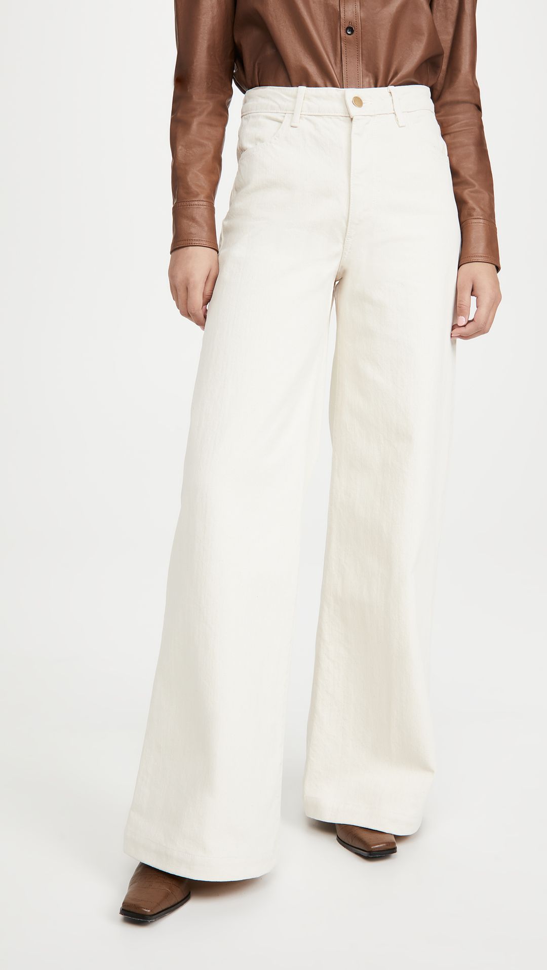 High Rise Wide Leg Jeans