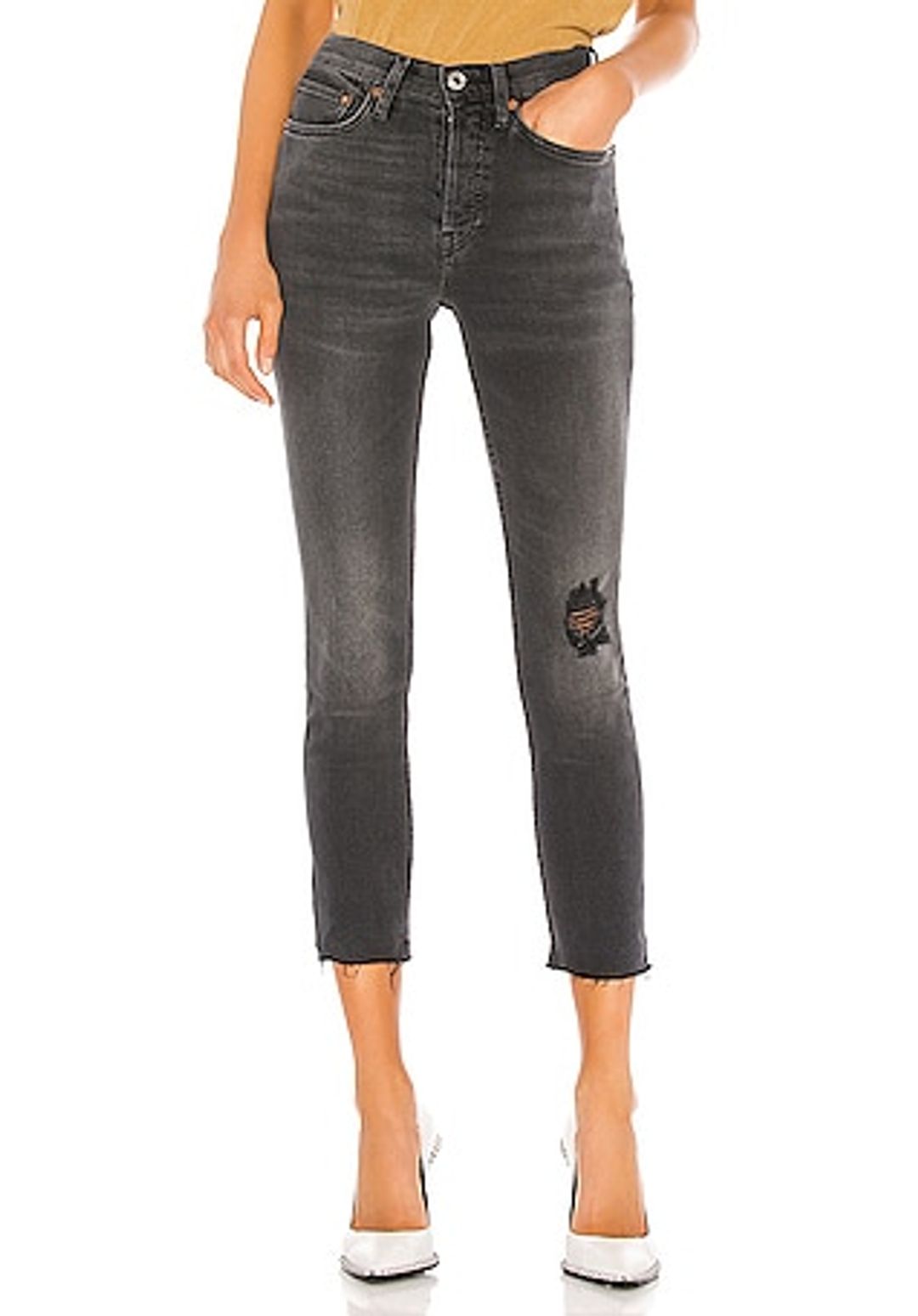 High Rise Ankle Crop #3