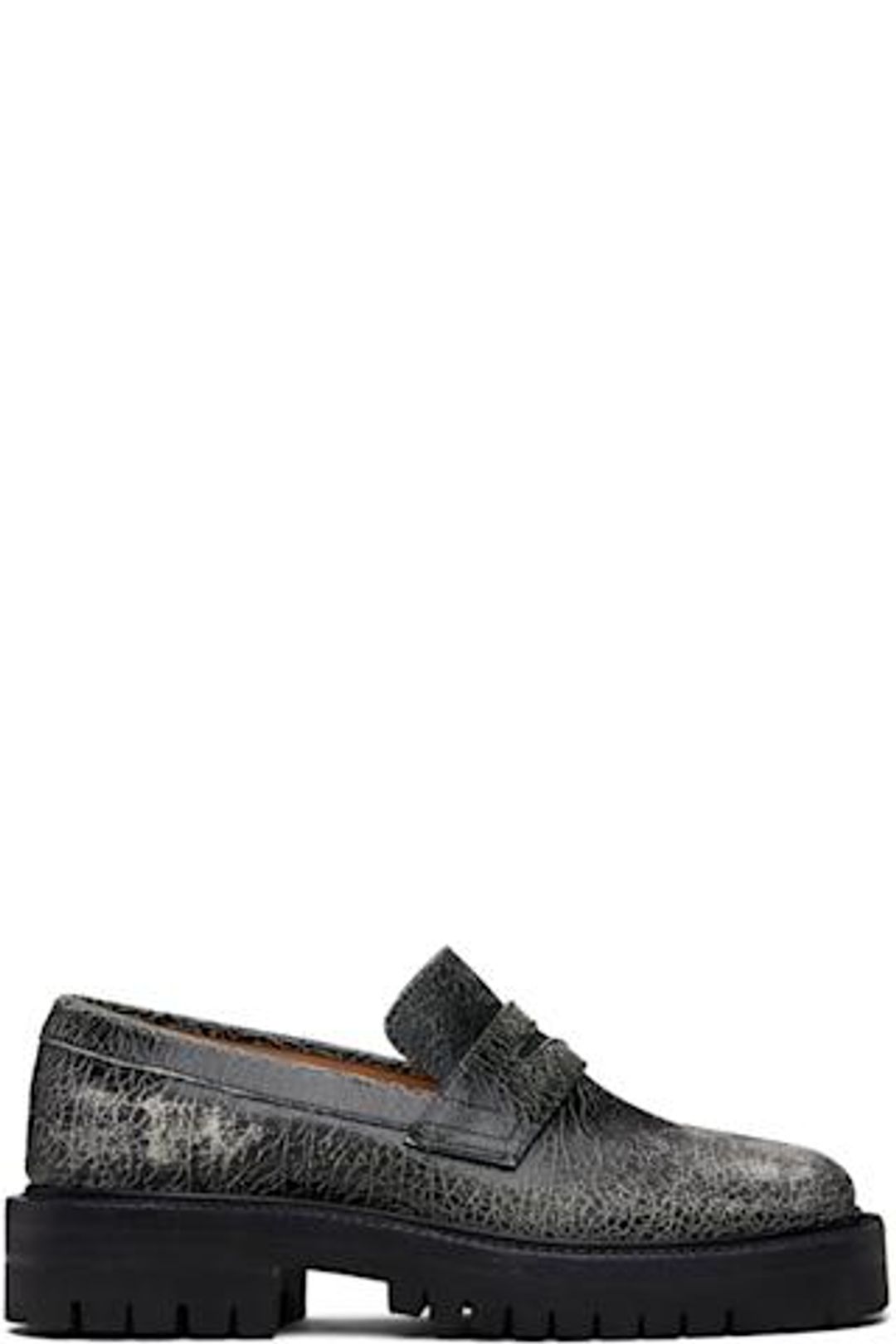 Black Tabi County Loafers