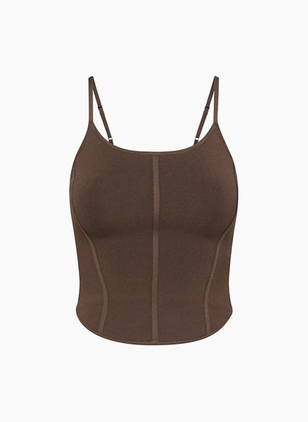 SCULPT KNIT BUSTIER CAMISOLE