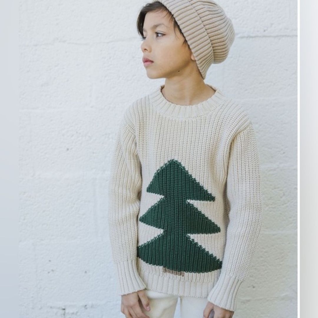 kids cotton Vintage knit Sweater
