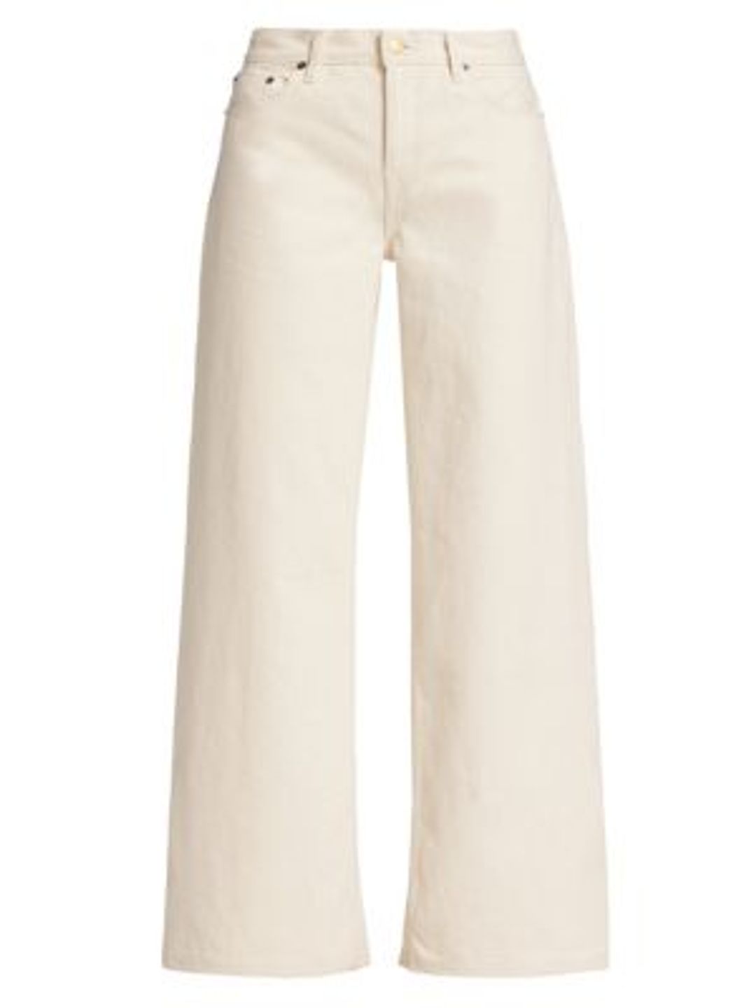 Walker High-Rise Wide-Leg Cropped Jeans