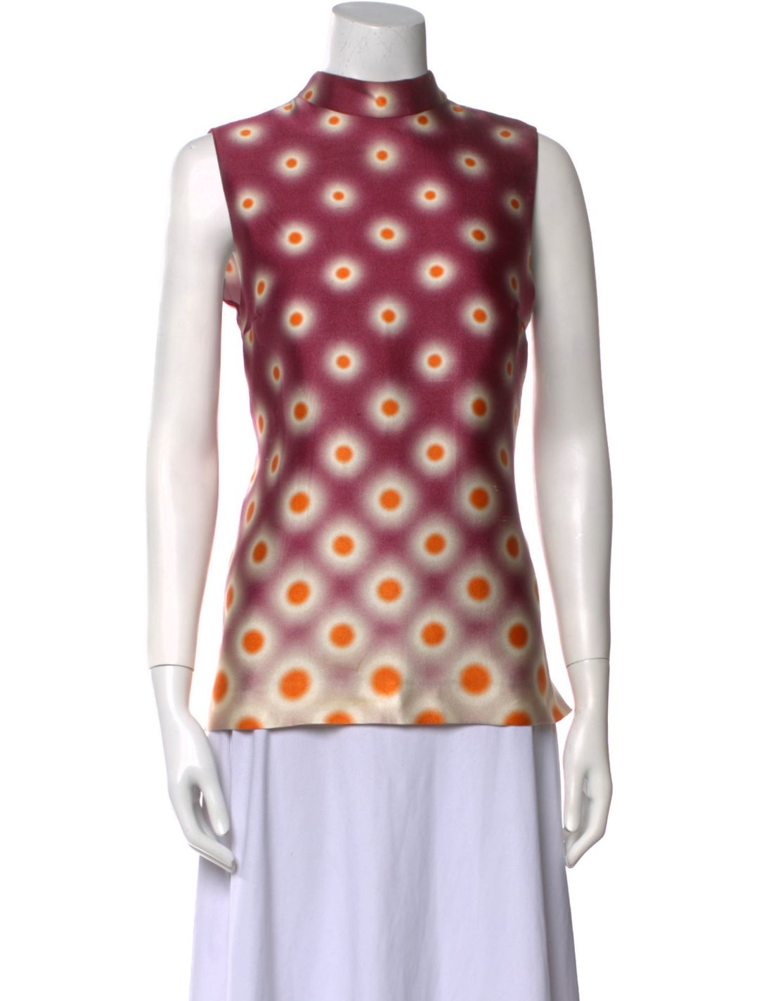 2012 Polka Dot Print Top