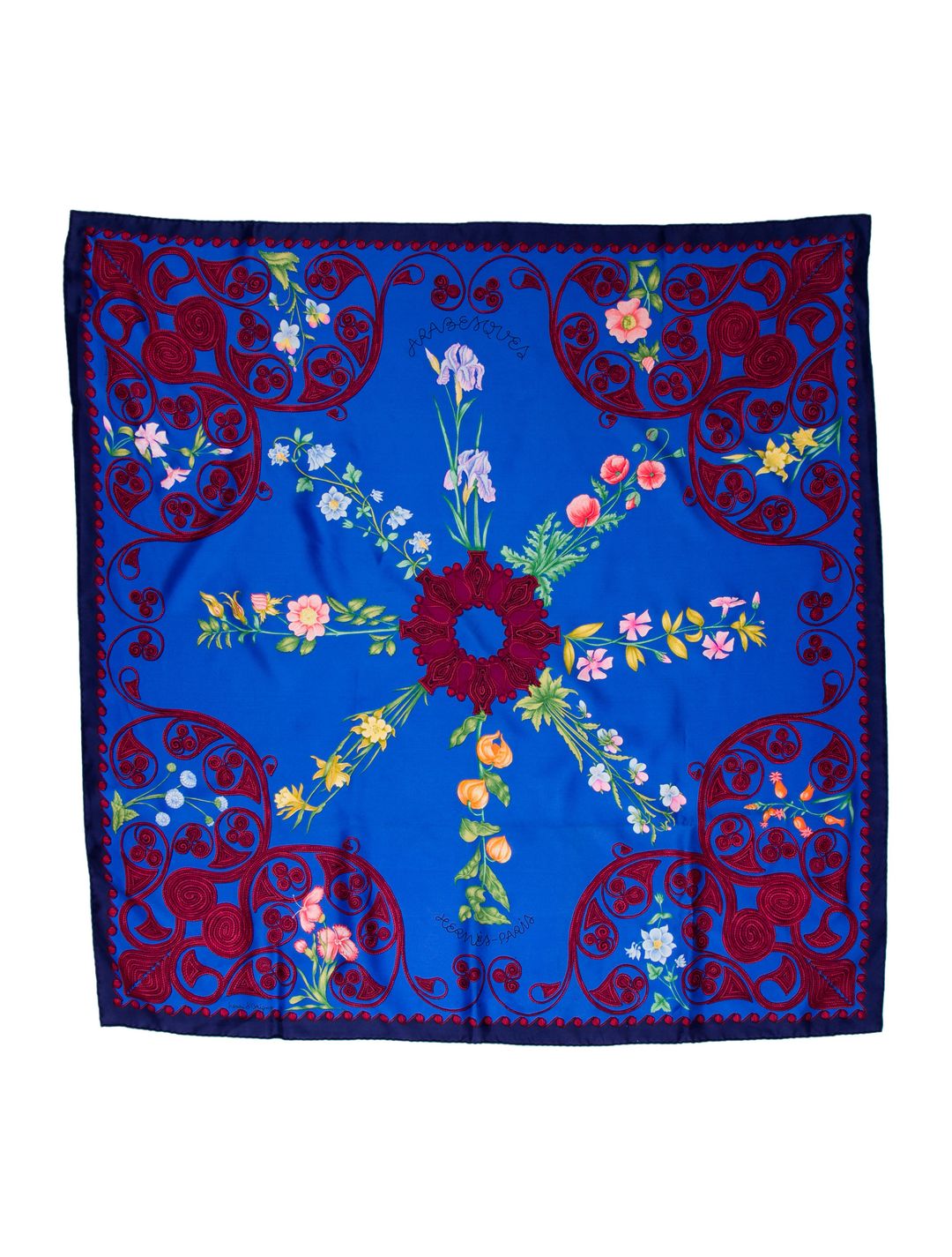 Hermès Arabesques Silk Scarf