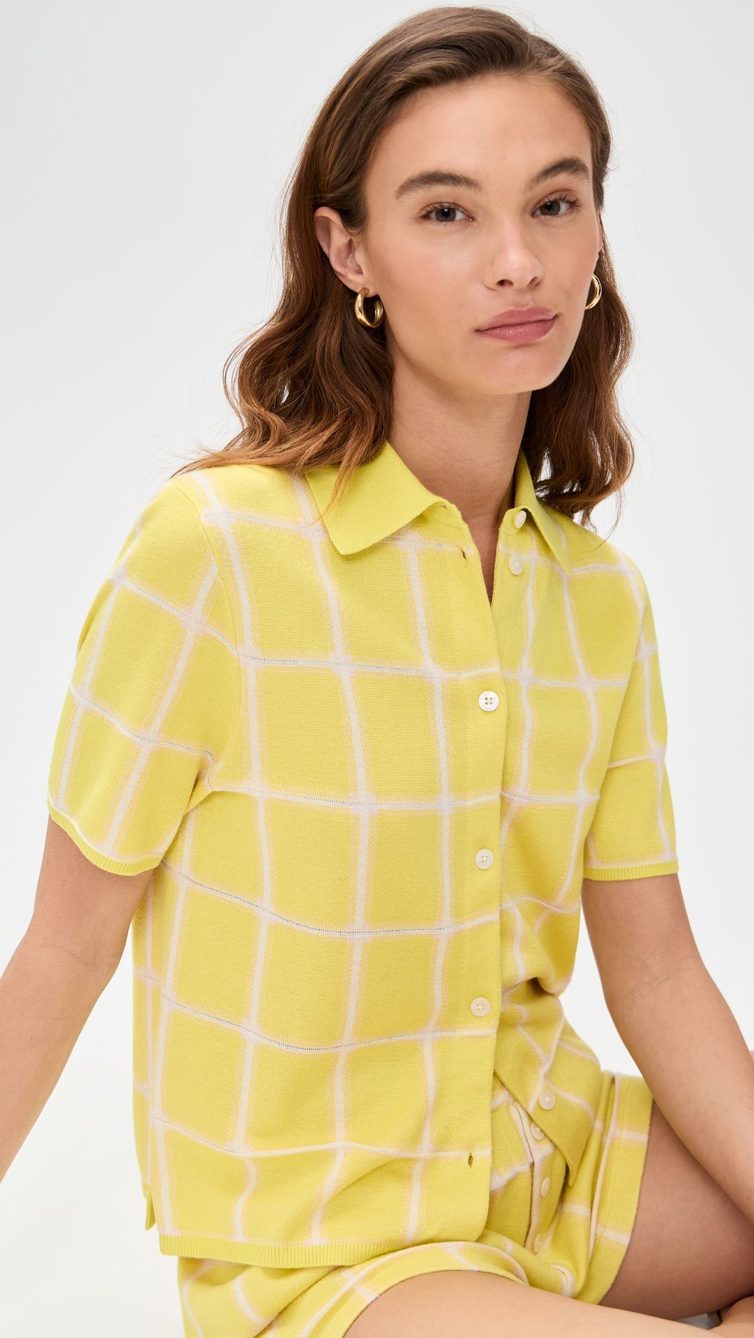 Picnic Plaid Shirt - Lemon Combo #2