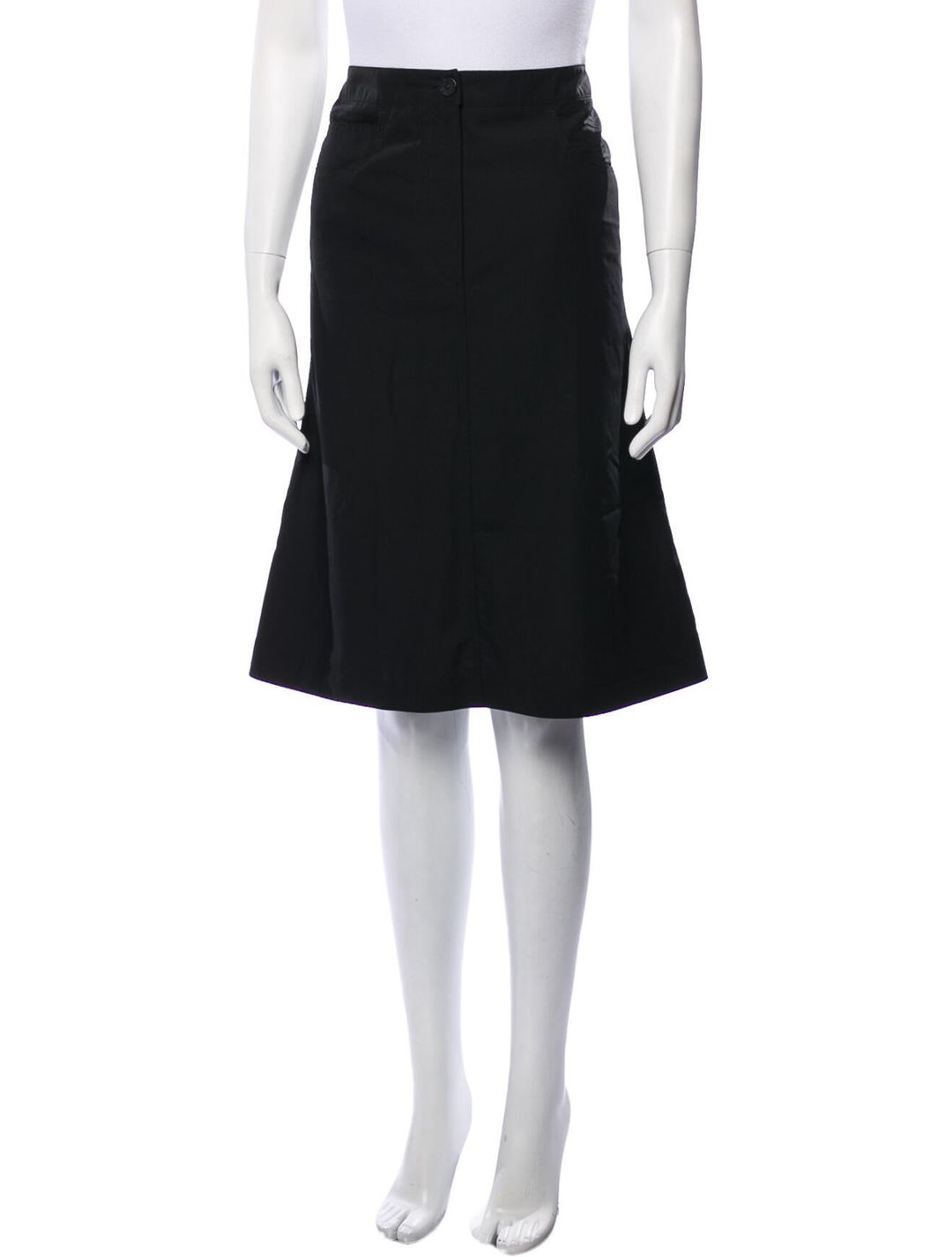 Vintage Knee-Length Skirt