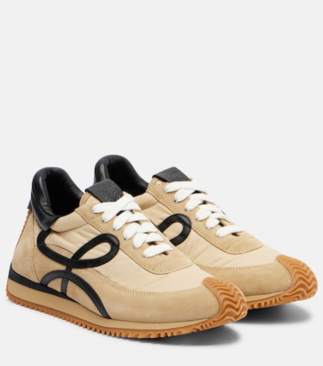 Flow Runner suede sneakers