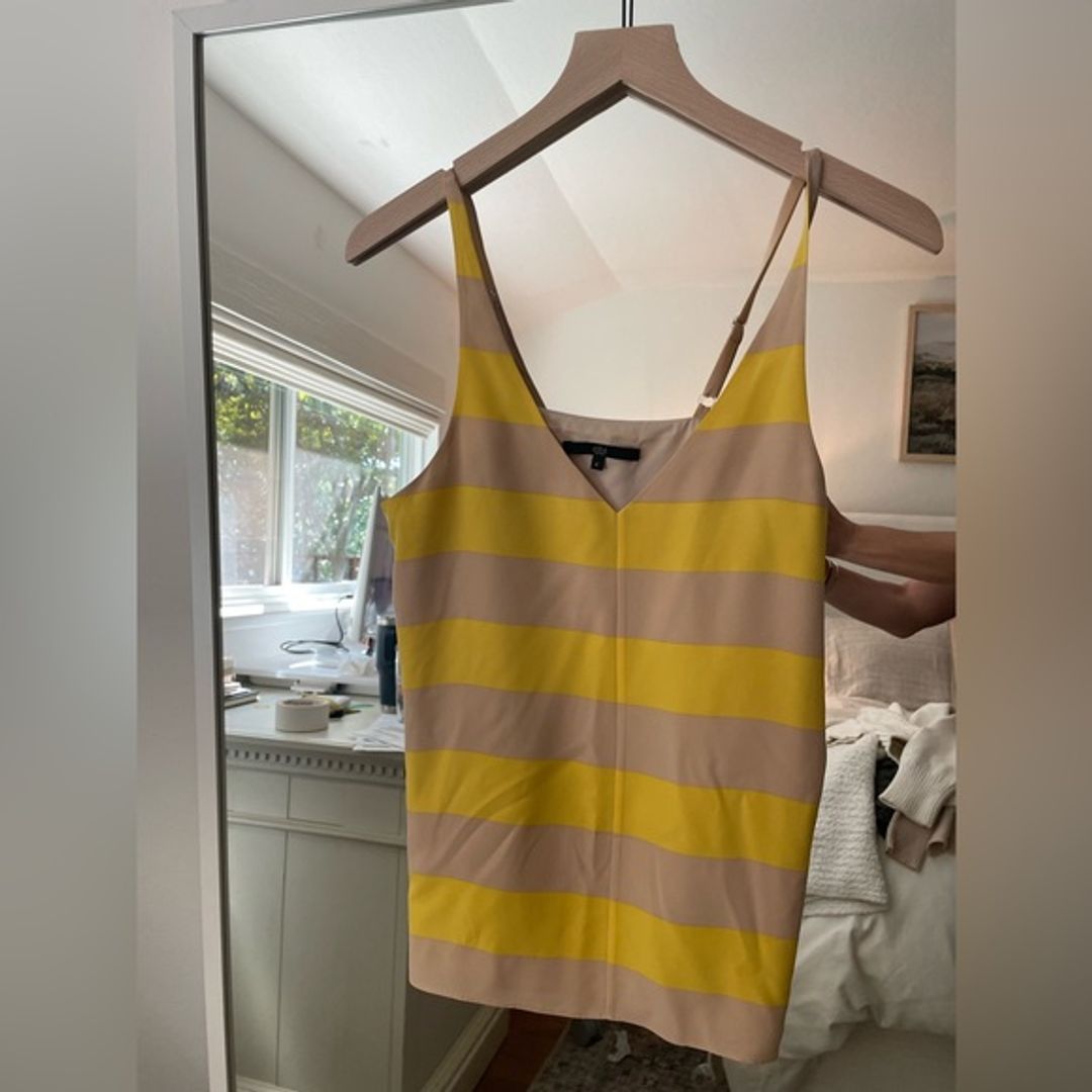 Tibi 100% silk tank
