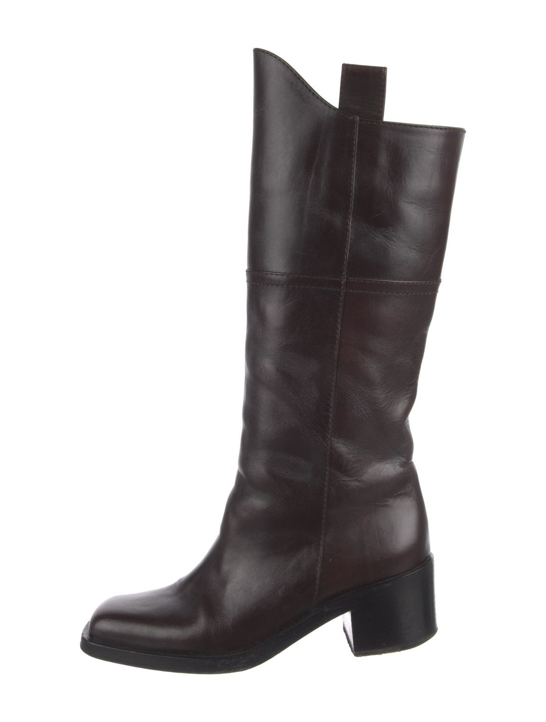 Chanel 2014 Interlocking CC Logo Riding Boots