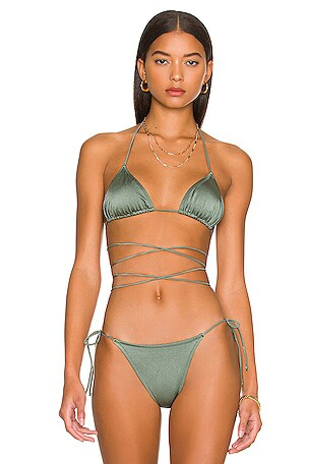 Praia Long Cord Bikini Top #5