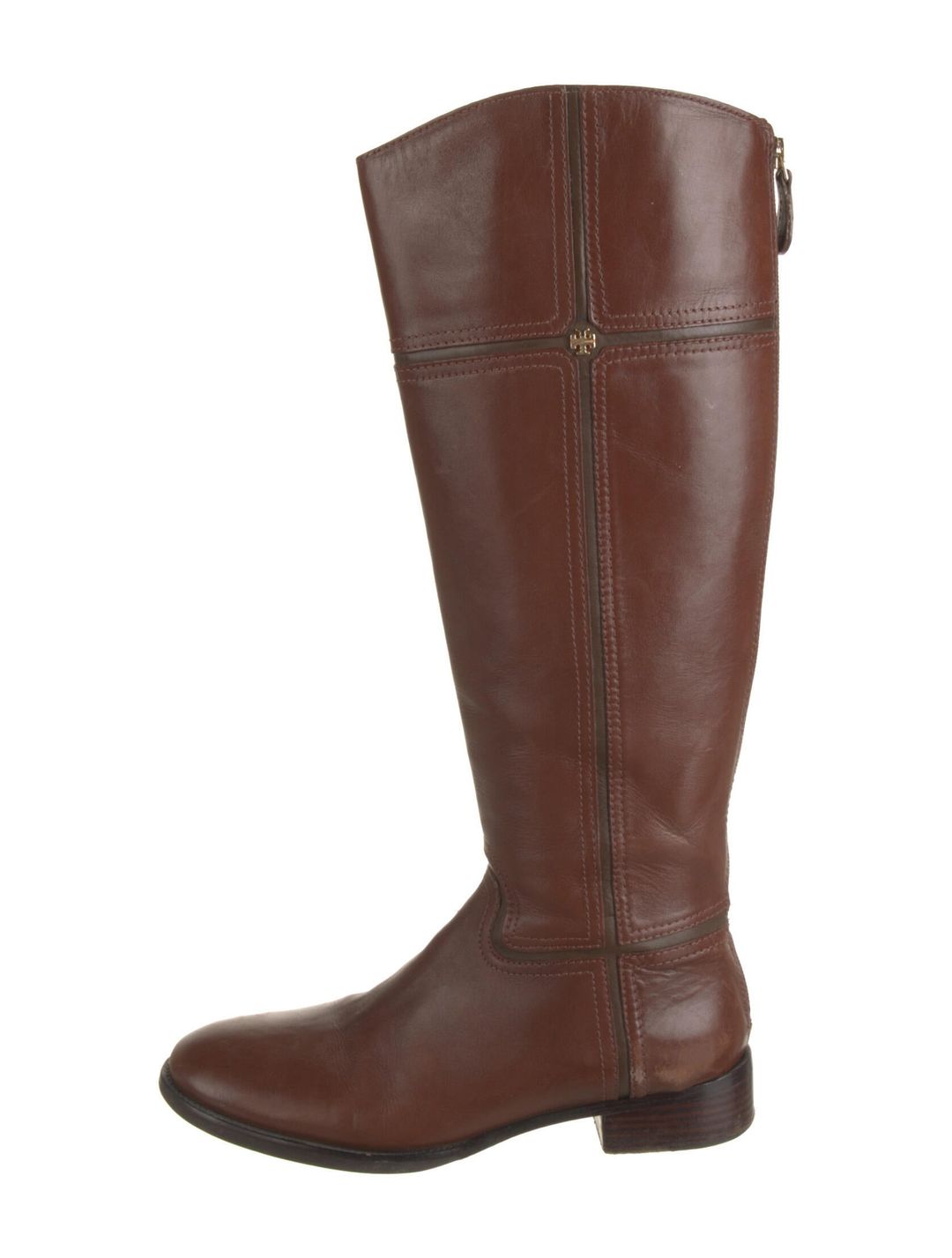 Tory Burch Leather Riding Boots