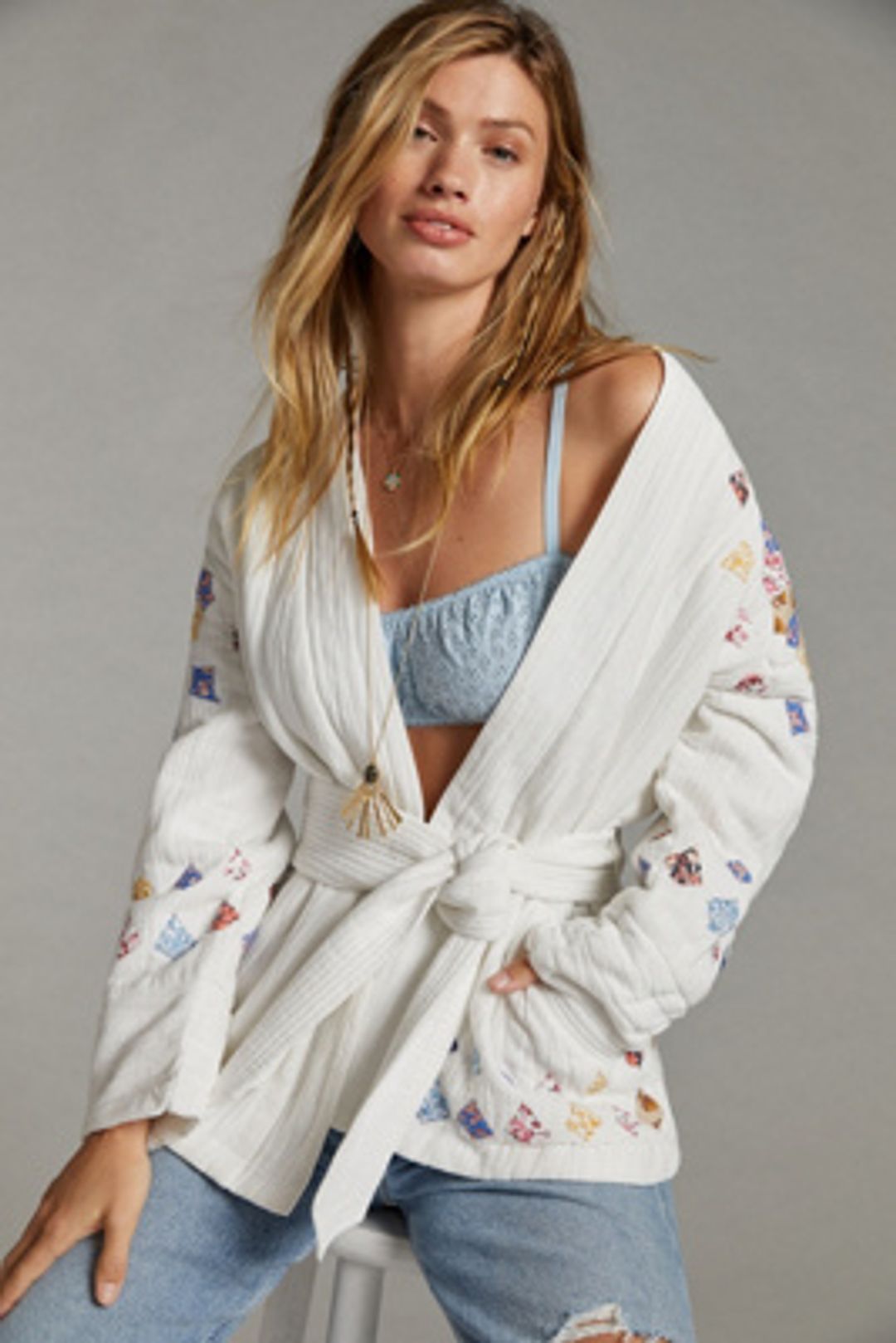 Quilted Patchwork Jacket