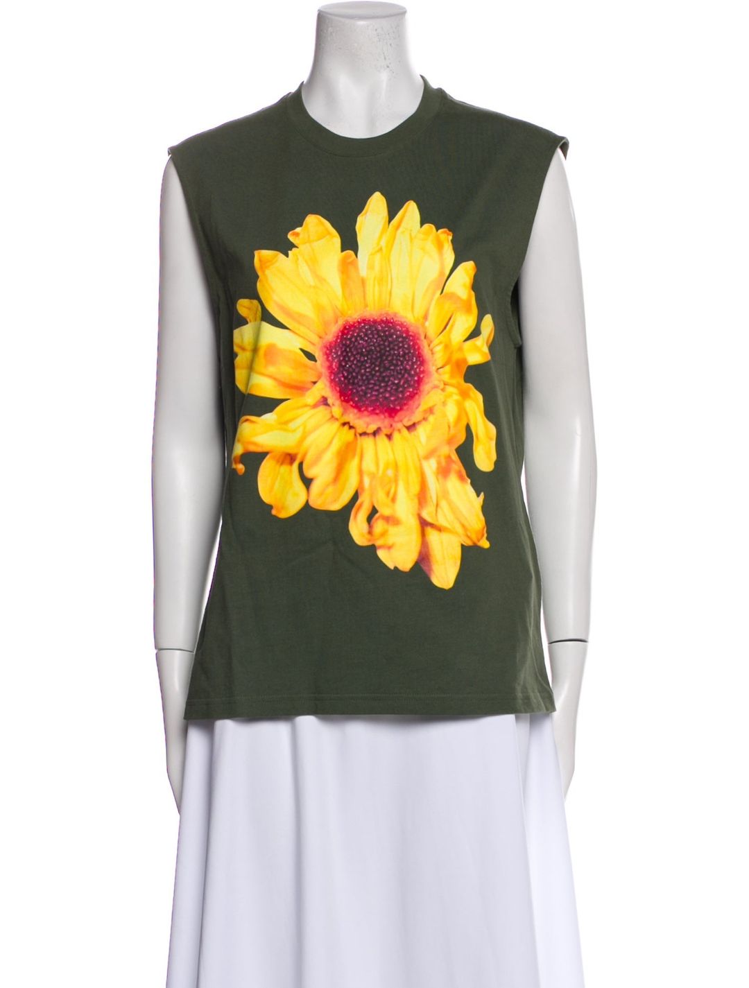 J.W. Anderson Graphic Print Crew Neck Top