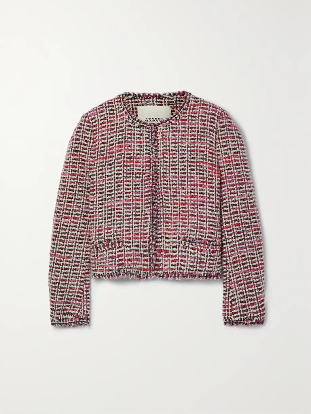 Pully wool-blend tweed jacket