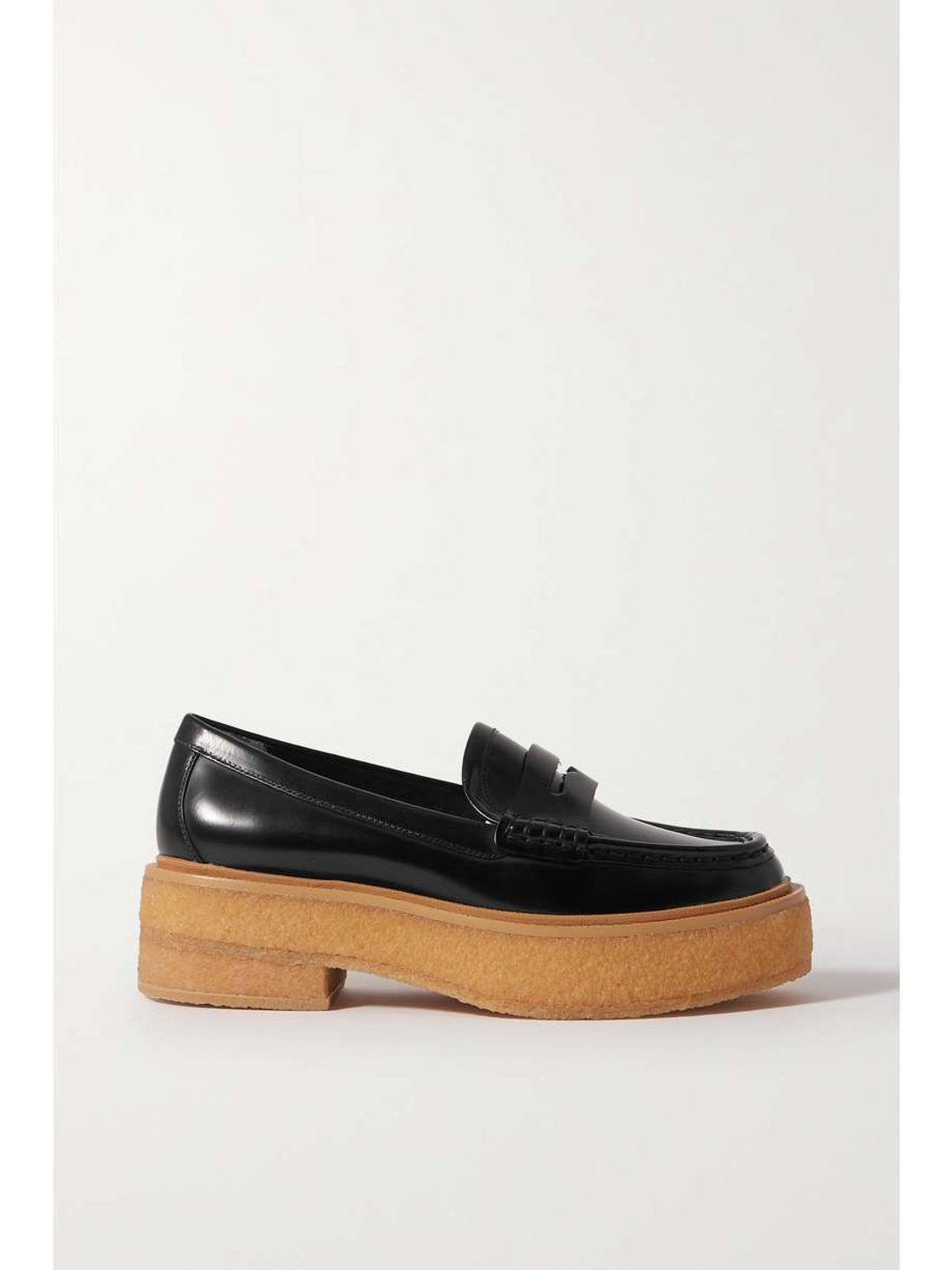 Rikki leather platform loafers