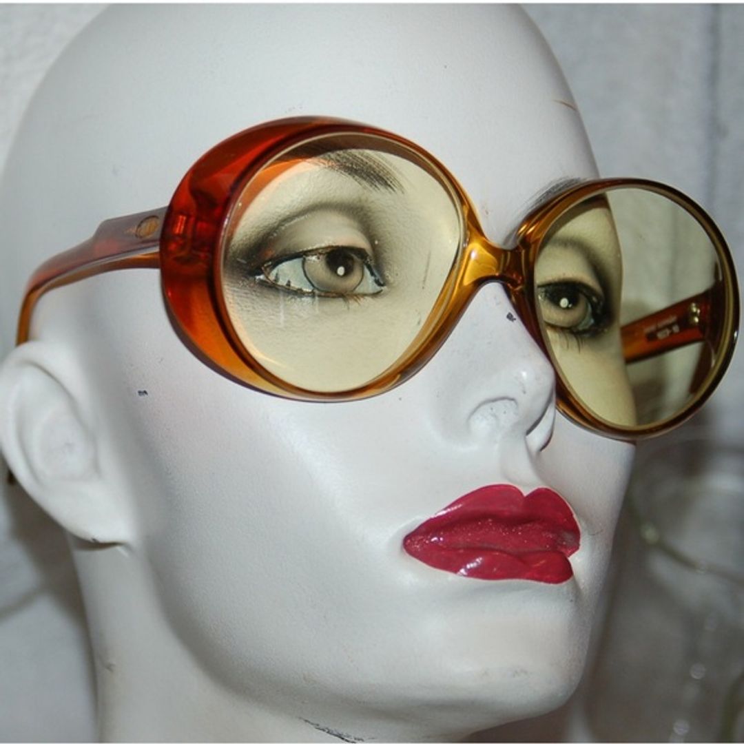 Vintage 70’s 80’s Christian Dior Chunky Thick Frames Eye Glasses