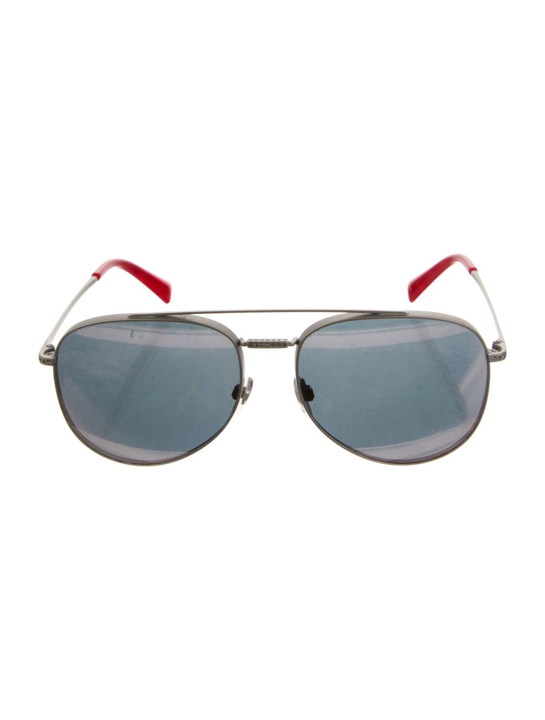 Valentino Rockstud Accents Aviator Sunglasses