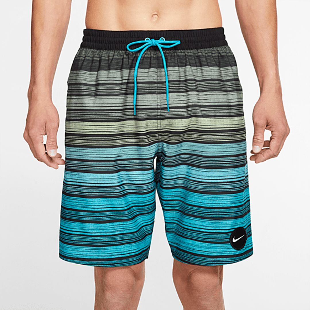 6:1 Stripe Breaker Men's 9" Swim Trunks