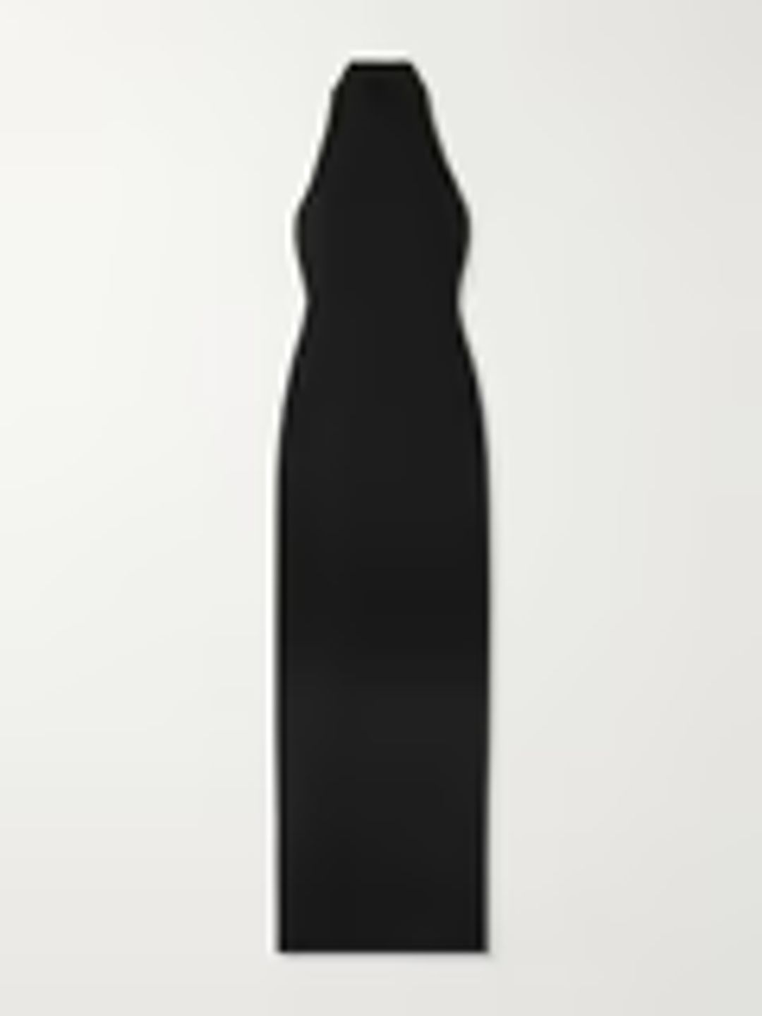 Inaya stretch-crepe halterneck gown #5