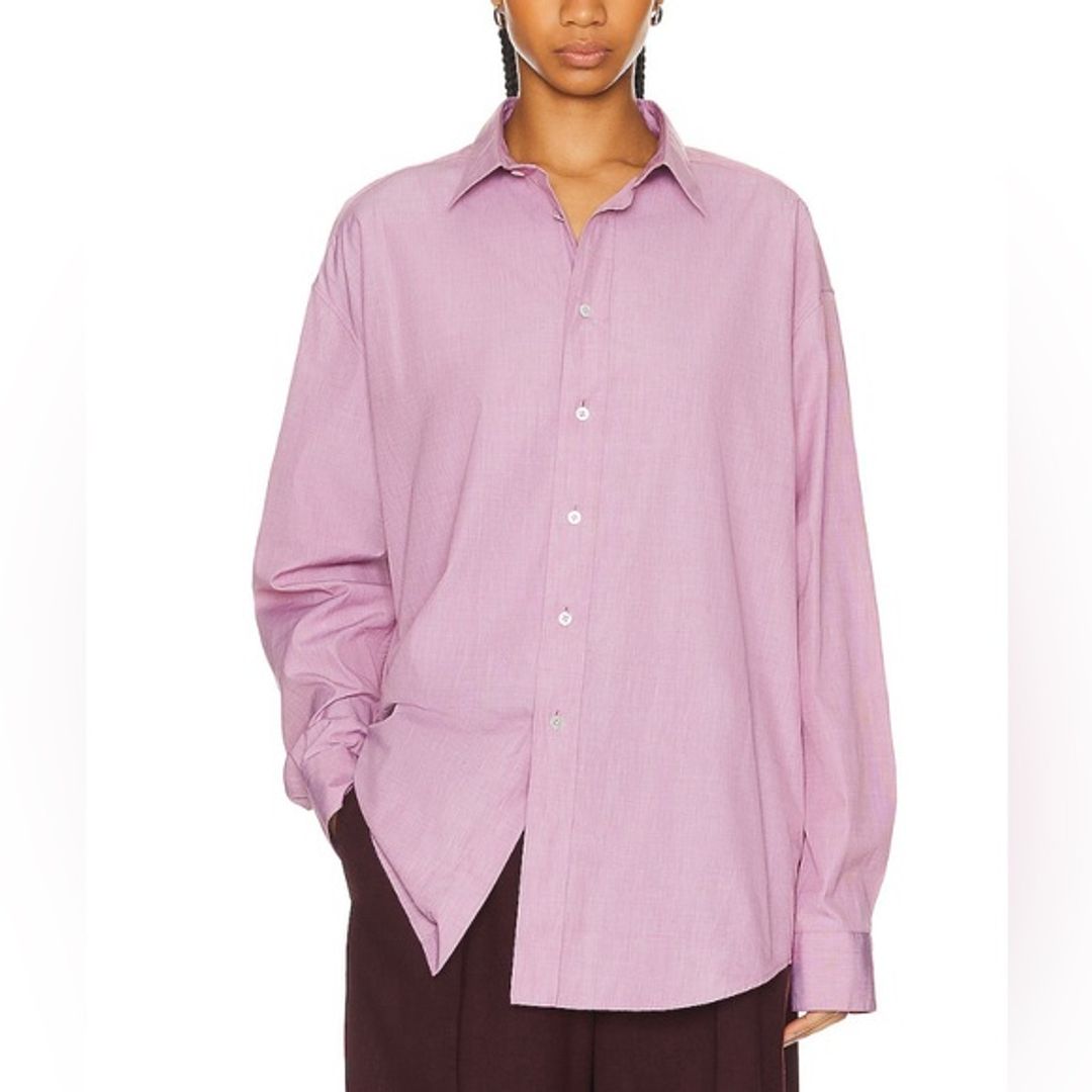 The Row Attica Oversized Button Down Shirt