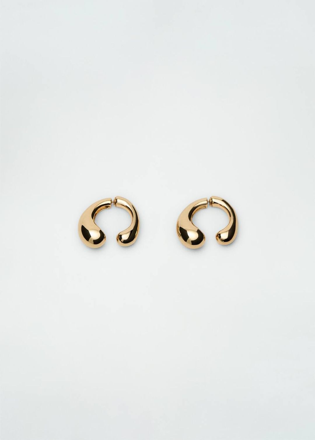 Detachable semi-hoop earring