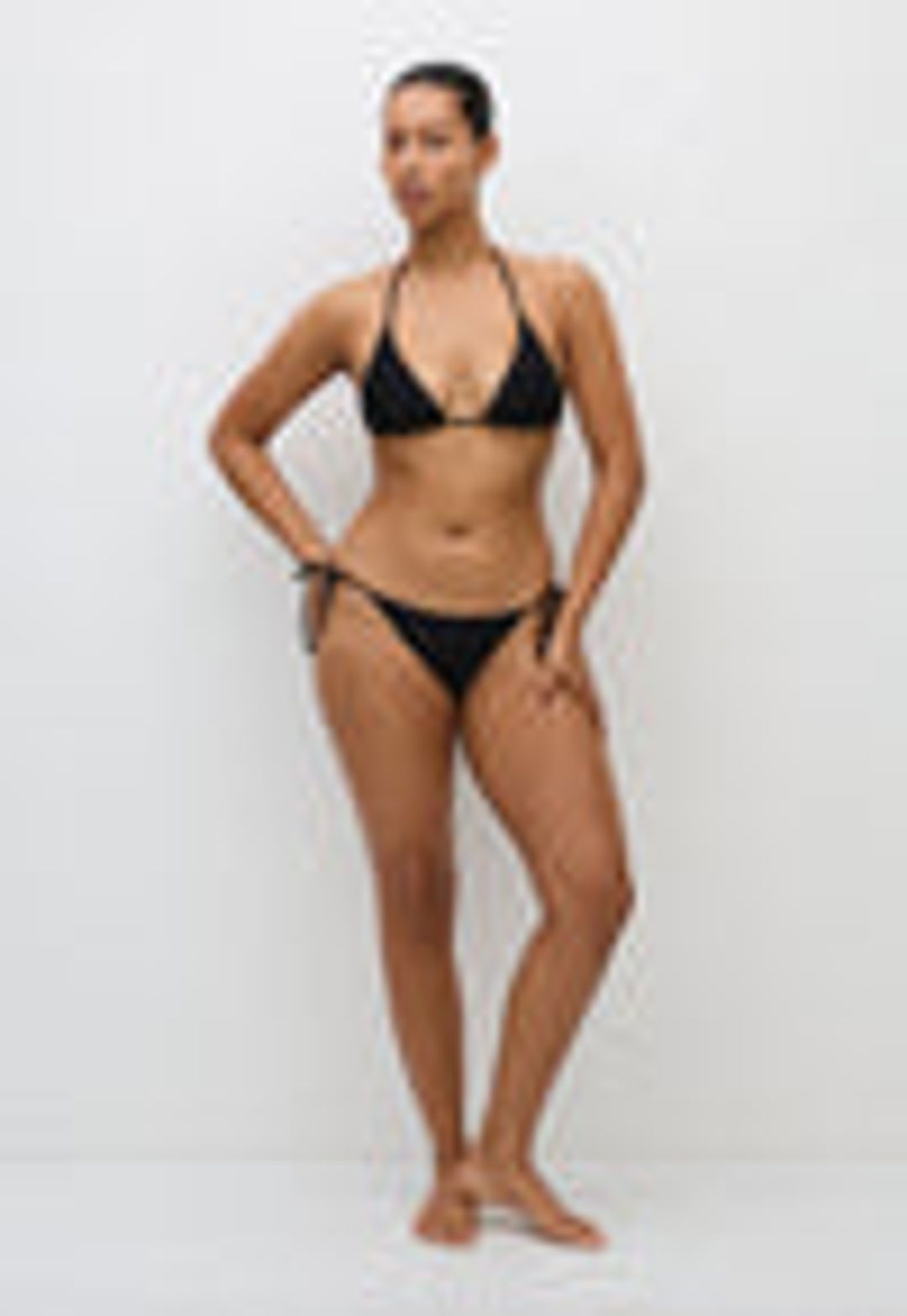 String Triangle Top - Black #5