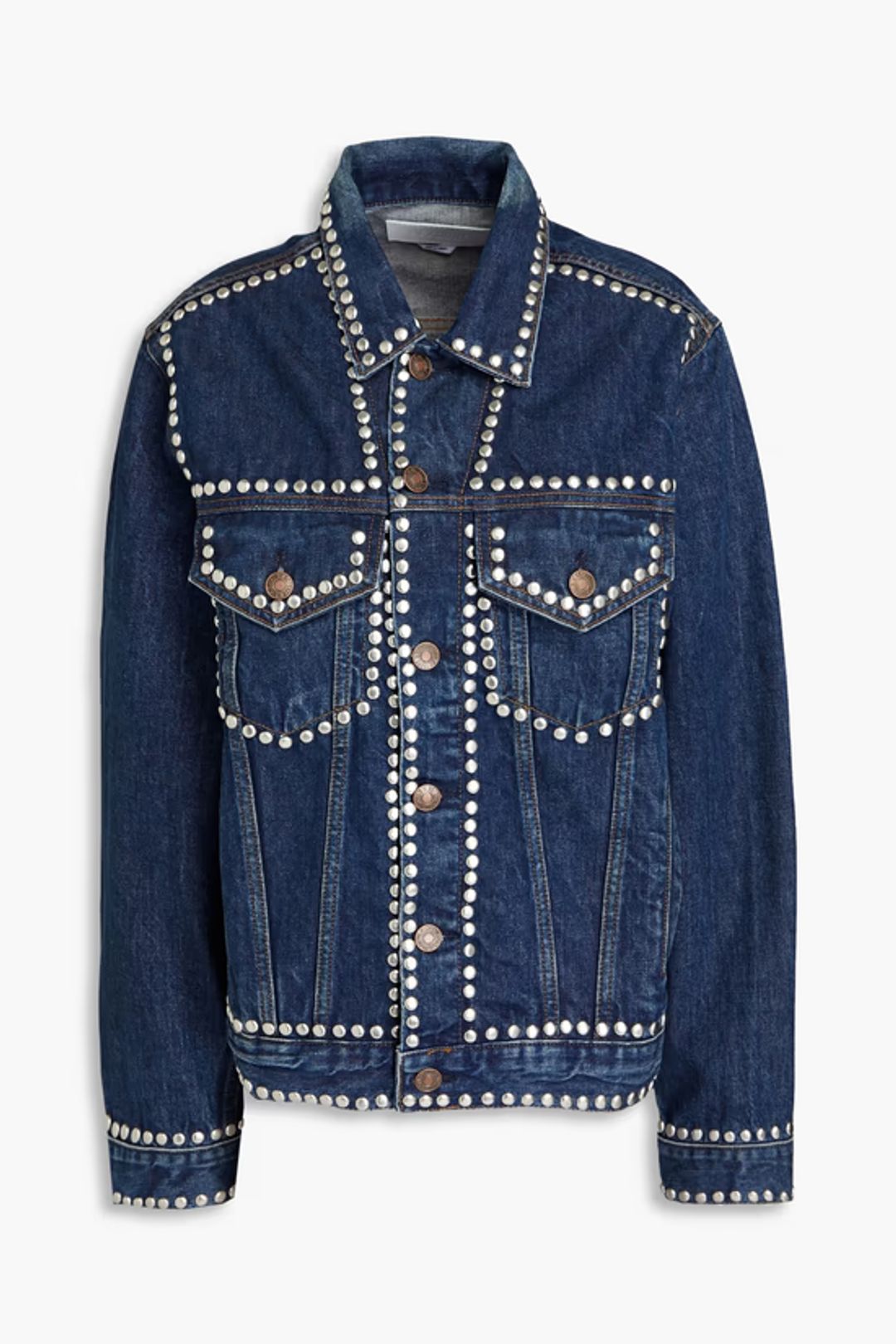 Studded denim jacket