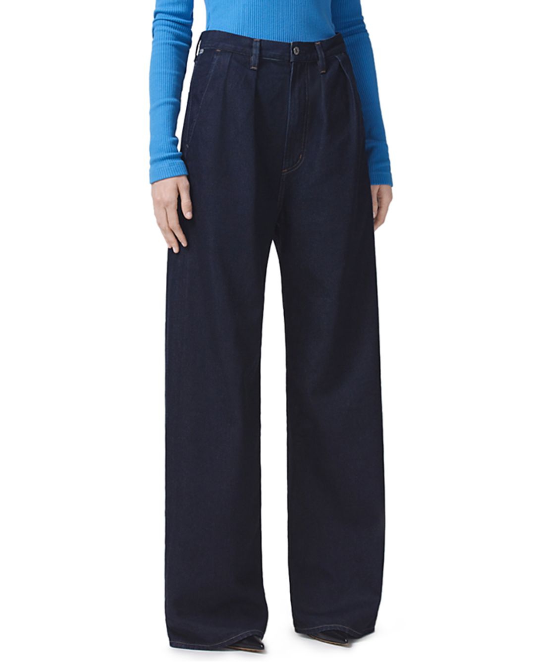Citizens of Humanity Maritzy Pleated Wide Leg Jeans
