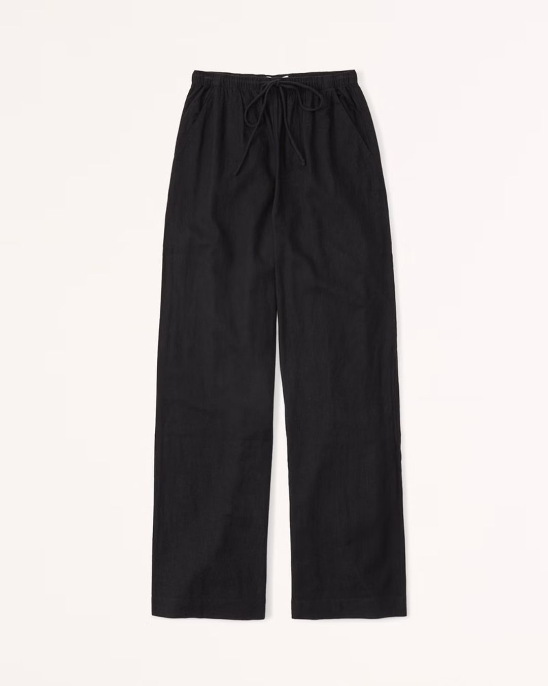Linen-Blend Pull-On Pant