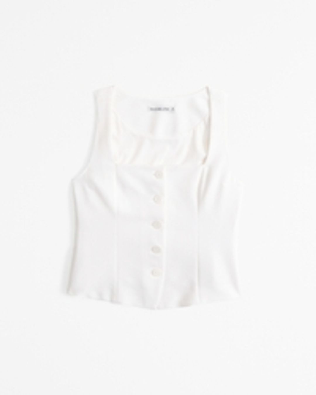 The A&F Mara Tailored Vest Squareneck Set Top
