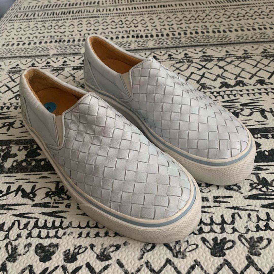Bottega Veneta intrecciato slip on sneakers