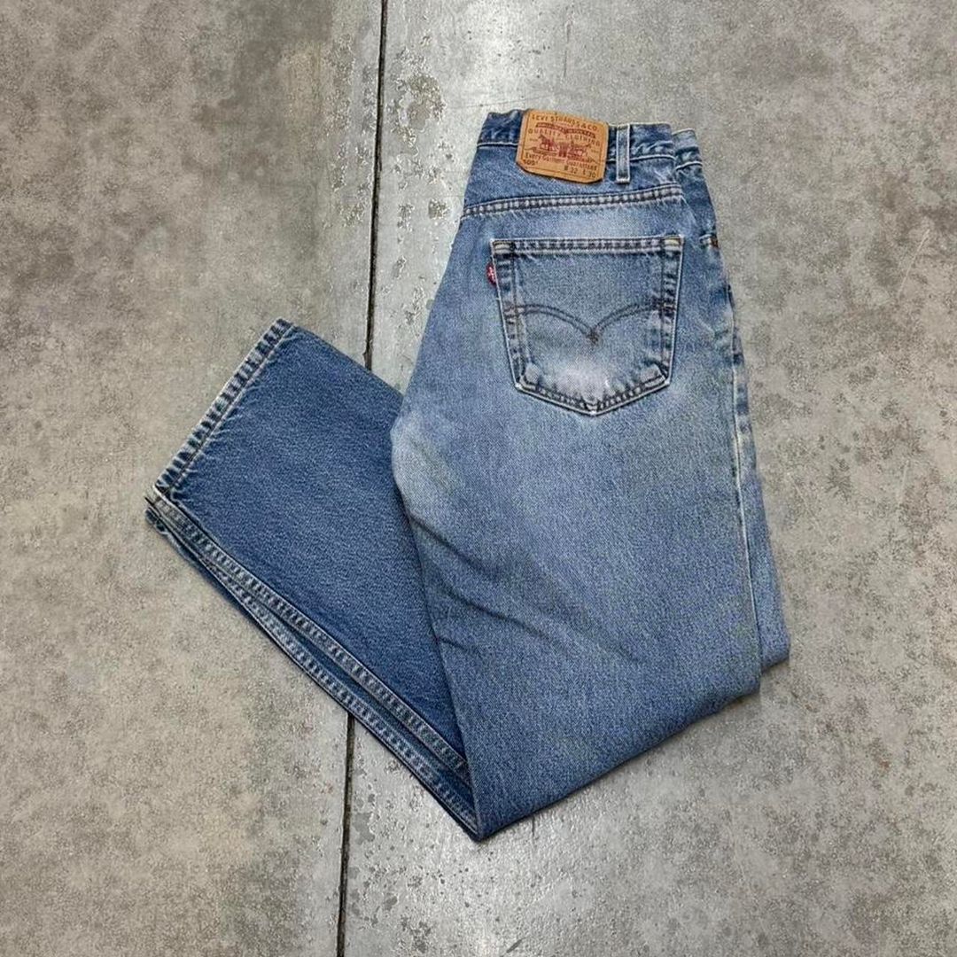 vintage levis 505 straight leg jeans