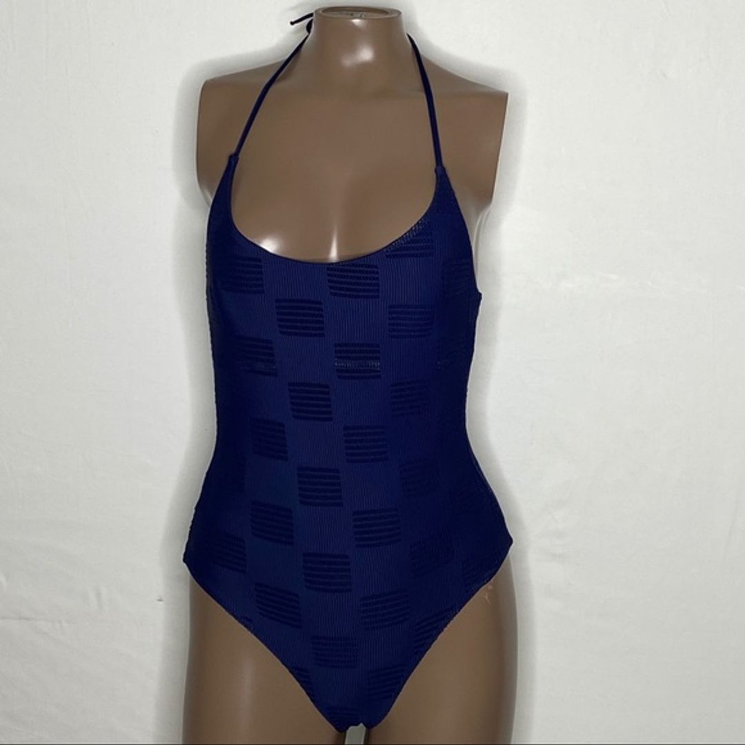 Onia Ginny Textured Convertible Strap Swimsuit