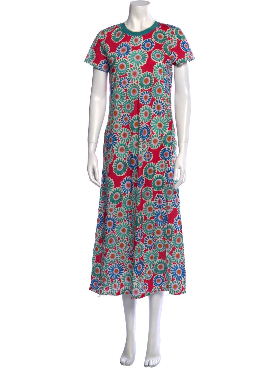 Floral Print Long Dress