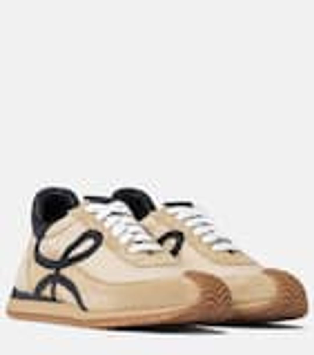 Flow Runner suede sneakers