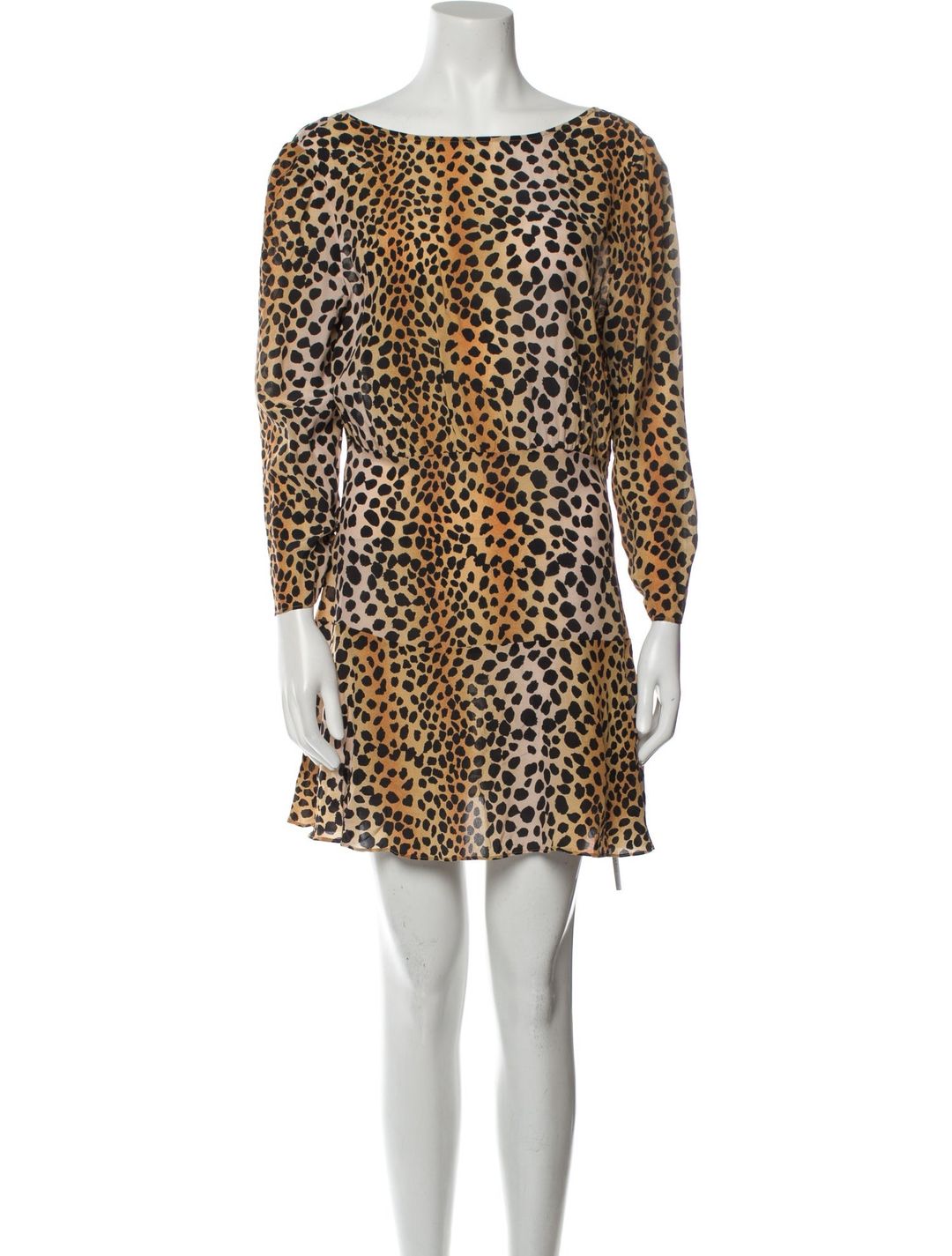 RIXO Silk Mini Dress