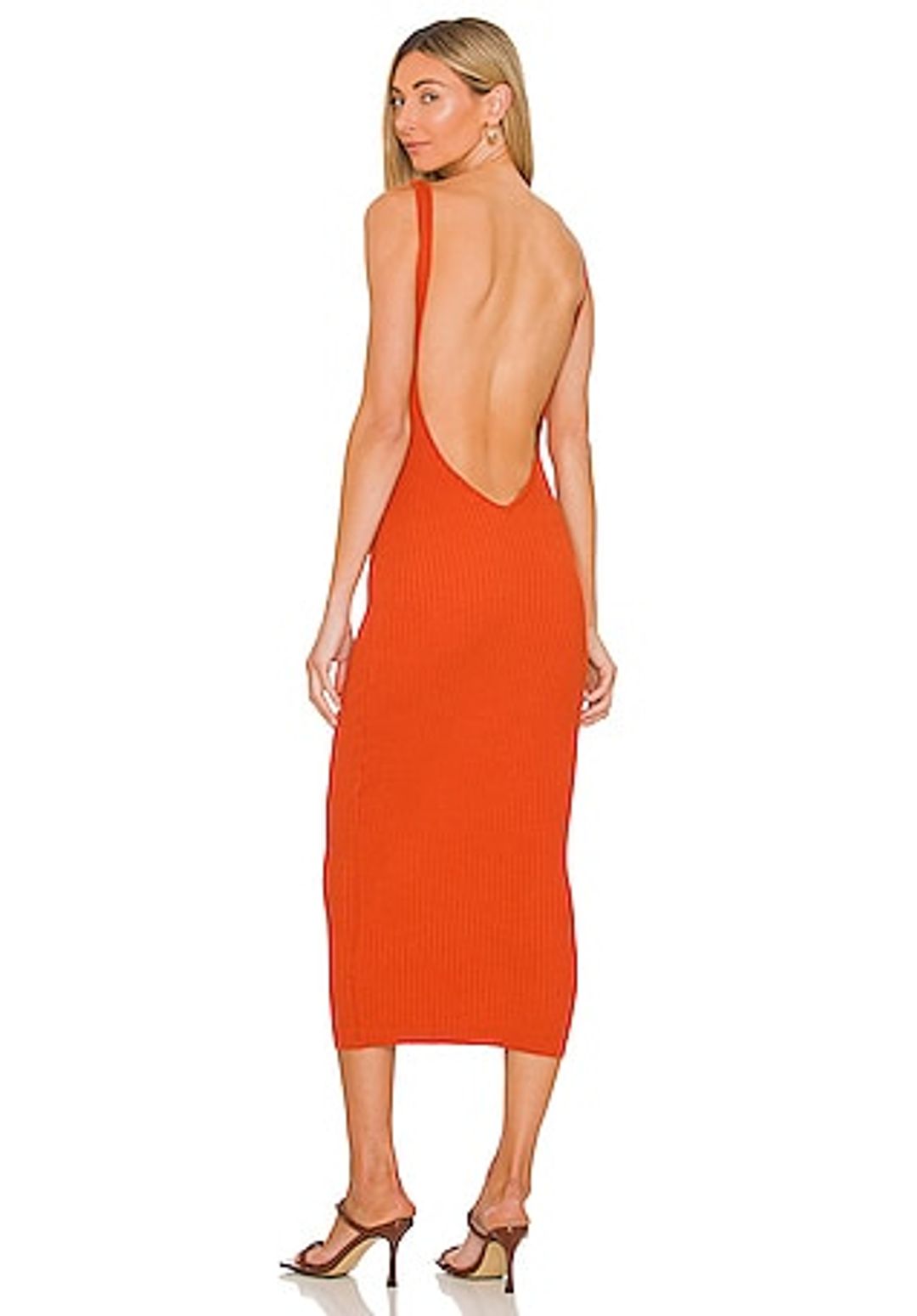 Lamiae Backless Midi Dress #4