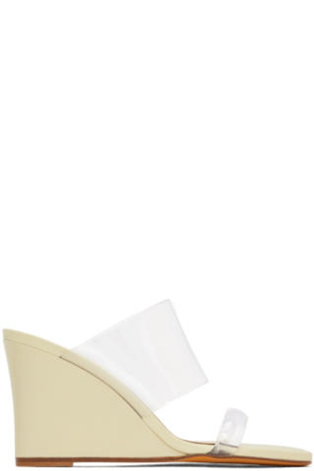 MARYAM NASSIR ZADEH Yellow Olympia Heeled Sandals