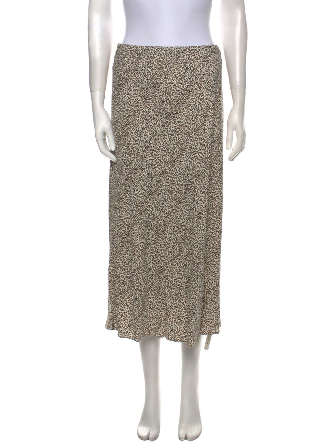 Jenni Kayne Animal Print Midi Length Skirt