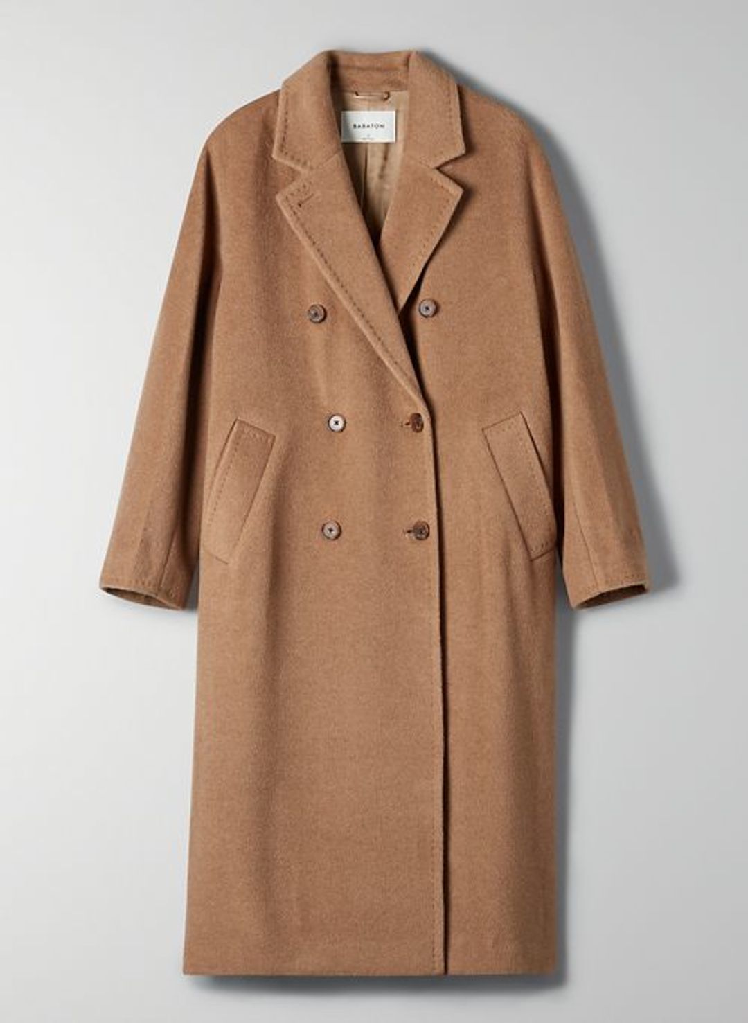SLOUCH WOOL COAT