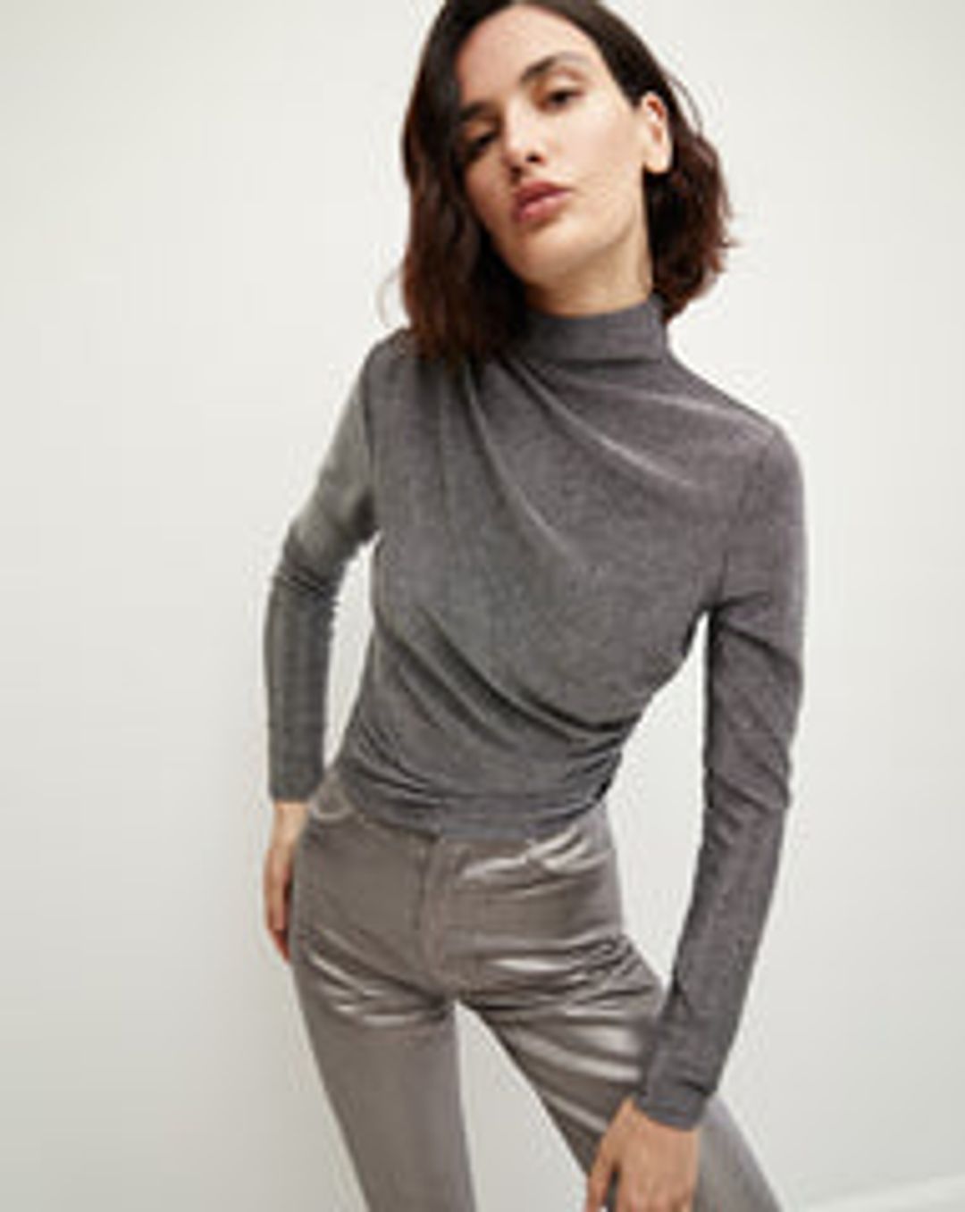Mylie Metallic Top