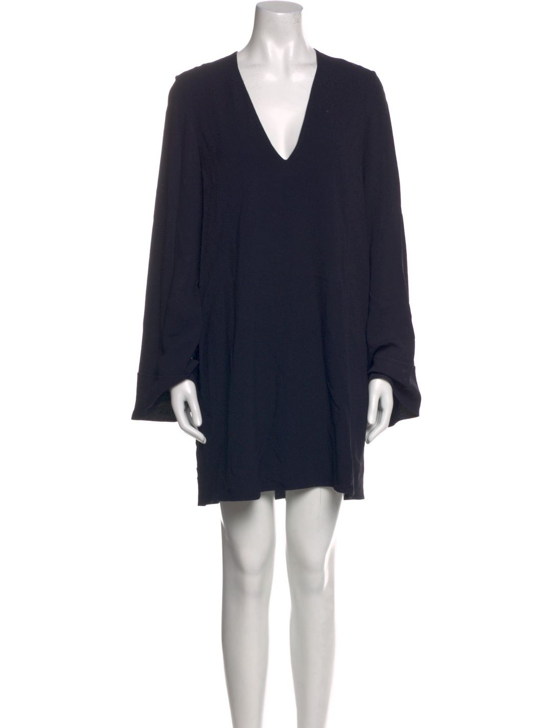 Helmut Lang V-Neck Mini Dress