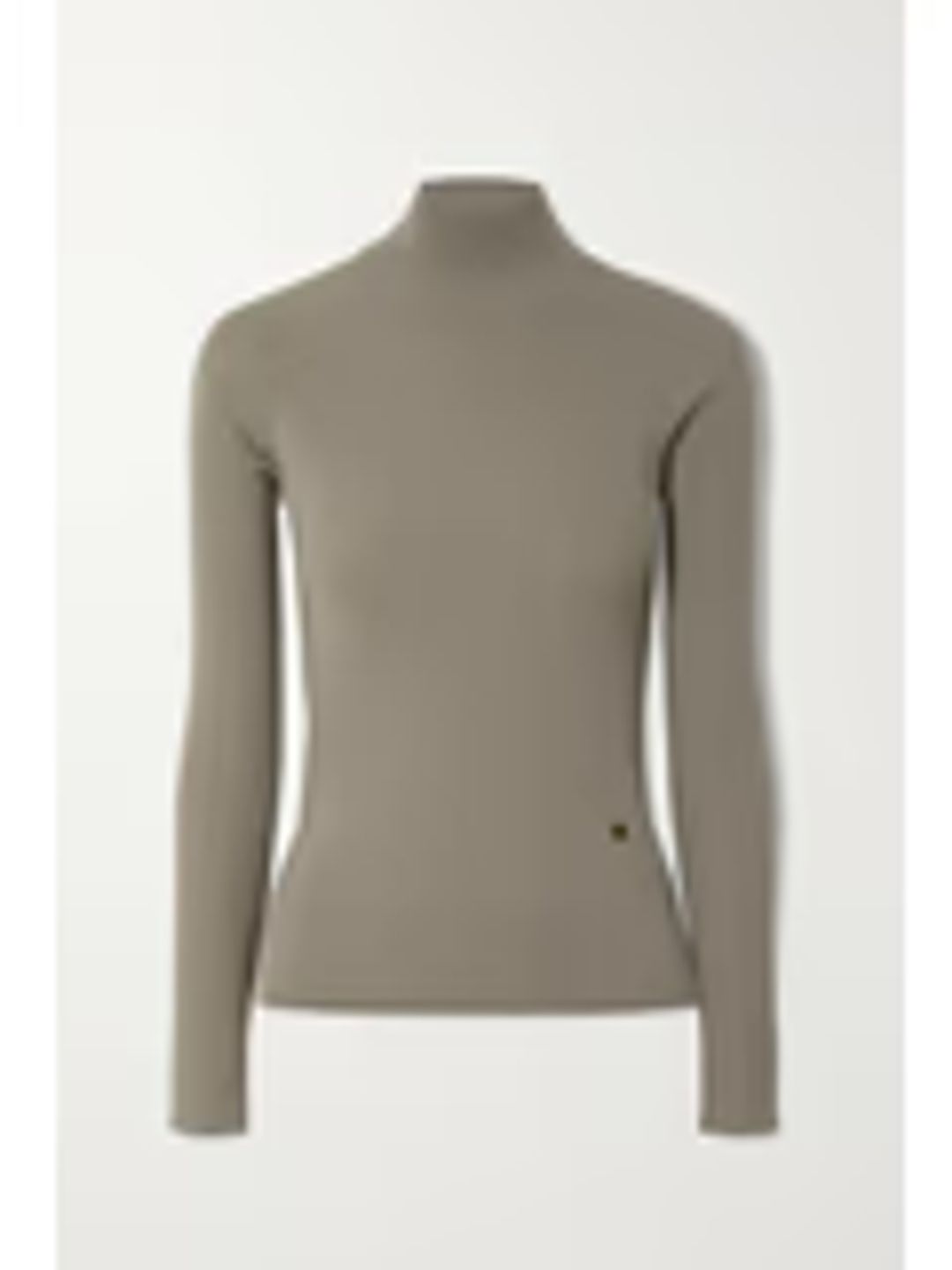 Harri ribbed wool-blend turtleneck top