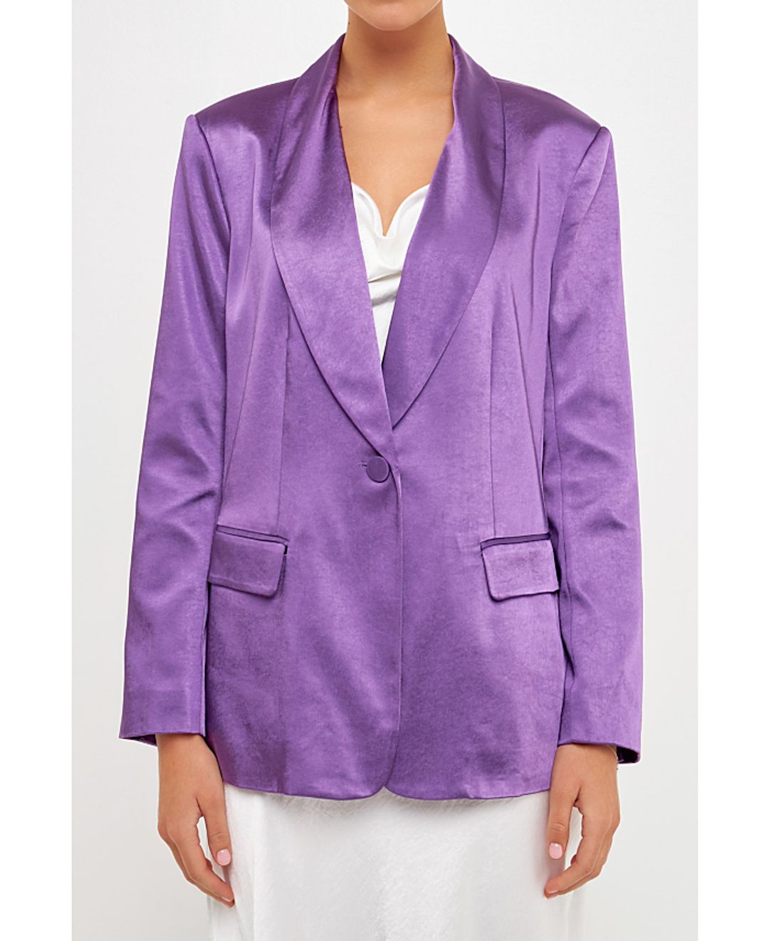 Satin Blazer