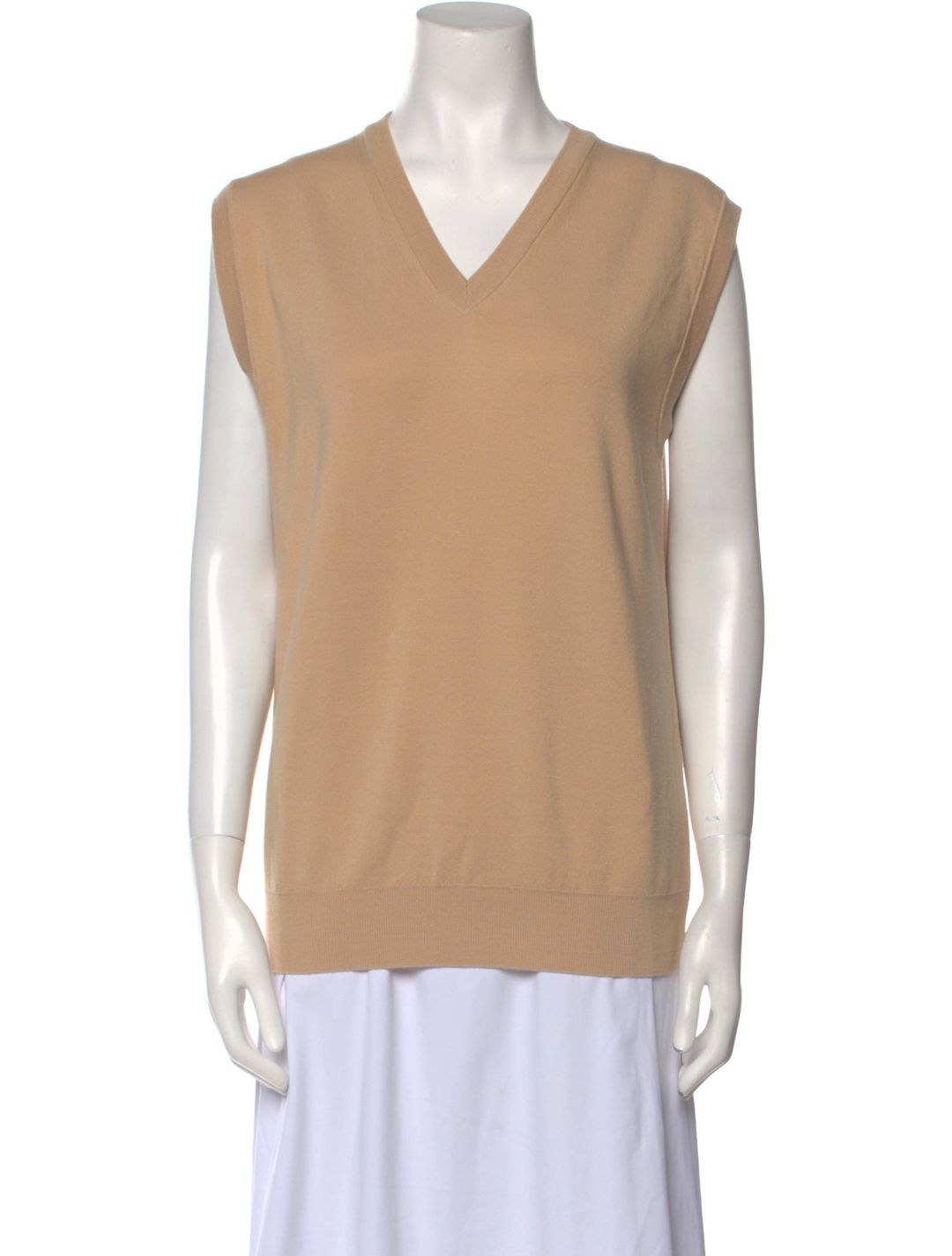 Merino Wool V-Neck Top w/ Tags
