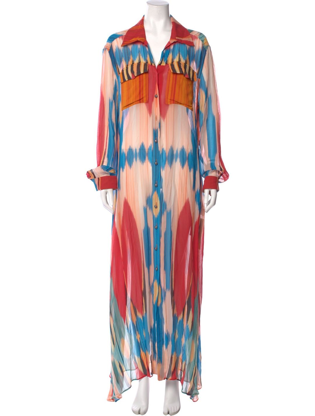 Etro Silk Long Dress